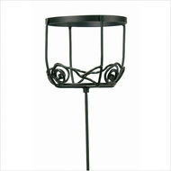 10" Flower Basket Holder