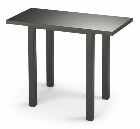 Telescope Casual 24" x 48" Color Glass Bar Height Table