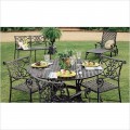 Veracruz 46" Round Patio Dining Set