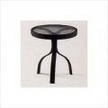 18" Deluxe Obscure Glass Occasional Table
