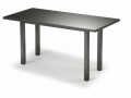 Telescope Casual 36"x72" Color Glass Bar Height Table without an umbrella hole