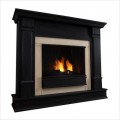 Silverton Indoor Gel Fireplace in Black