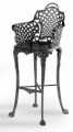 Three Coins Basketweave Barstool