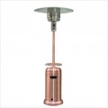 Tall Copper Patio Heater with Table