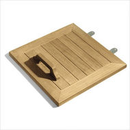 Hinged Lid for Trash Receptacle