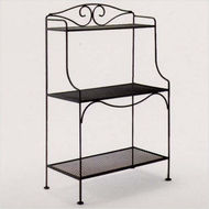 Standard Bakers Rack w/ Mesh Shelves