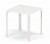 Telescope Casual 18" Square Marine Grade Polymer End Table