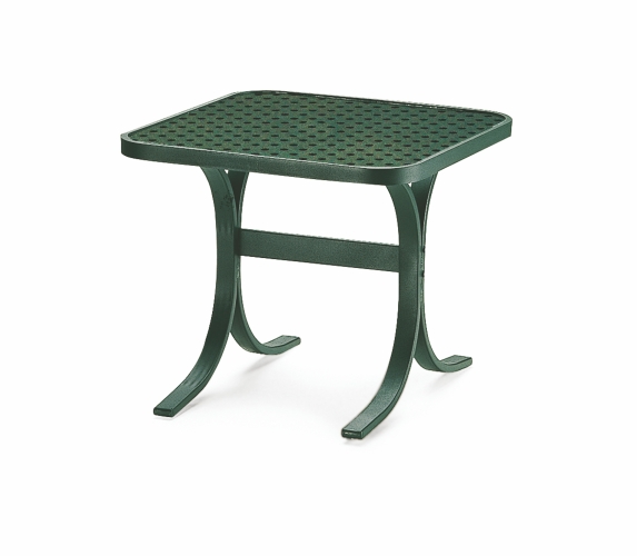 Telescope Casual 22" Square Perforated End Table
