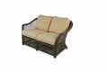 Lloyd Flanders Vineyard Love Seat Seat Cushion Set