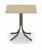 Telescope Casual 24" x 32" Rectangular Werzalit Bar Height Table without an Umbrella Hole