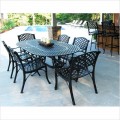 Crossweare 82" Oval Dining Table Set