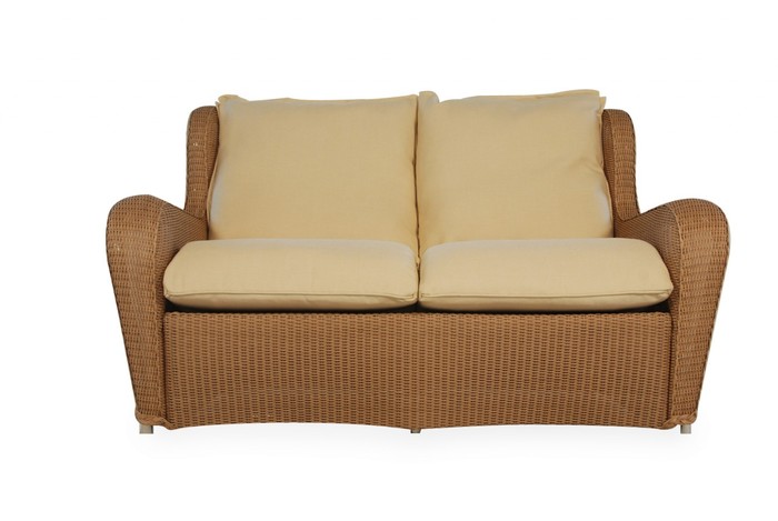 Lloyd Flanders Natchez Love Seat Seat Cushion Set